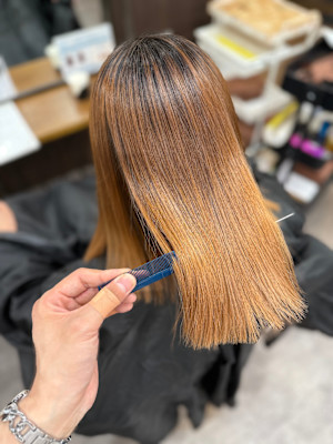 髪質改善/縮毛矯正/髪にドラマを