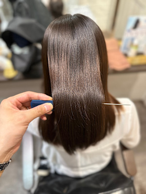 髪質改善/縮毛矯正/髪にドラマを