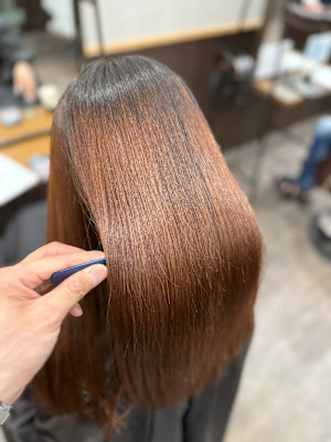 髪質改善/縮毛矯正/髪にドラマを