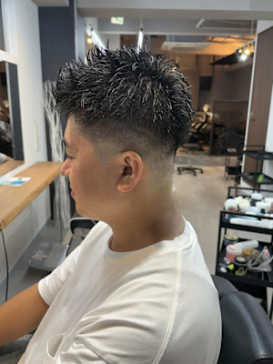 大宮/カット/短髪/毛流れ/センターパート