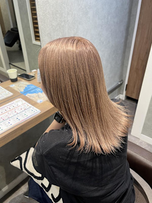 ♪大人気ハイトーンカラー！ミルクティーベージュ