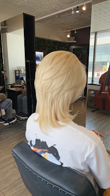 メンズ×ブロンド