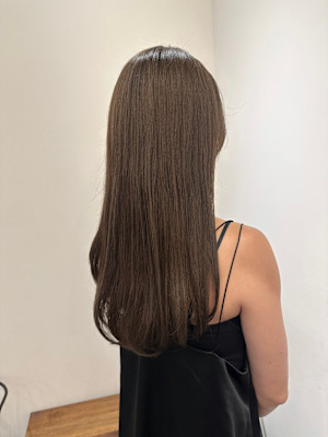 池袋 髪質改善 イルミナカラー 透明感 アッシュブラウン♪