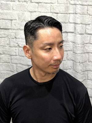 短めフェードスタイル