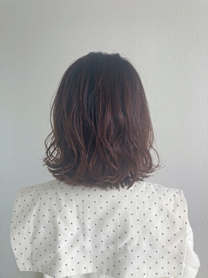 ボブ/ナチュラルボブ/巻き髪/コテ巻き