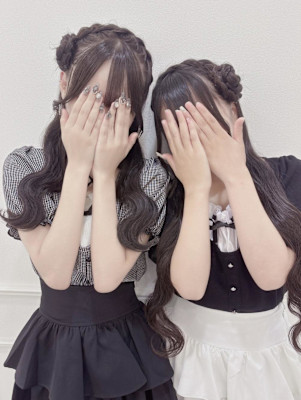 双子で可愛いあみかちゅ片耳ひつじ＊まゆ