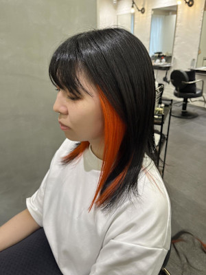 ホリスティックカラー×インナーオレンジ