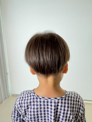 ナチュラルマッシュキッズカット☆