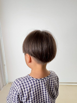 ナチュラルマッシュキッズカット☆