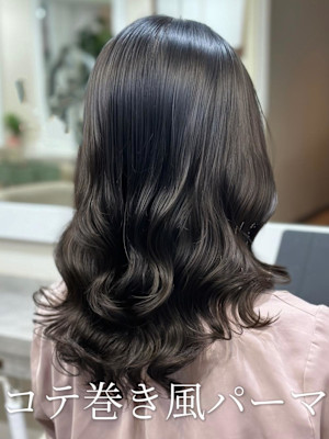 #韓国風パーマ #コテ巻き風パーマ #韓国ヘア#韓国レイヤー