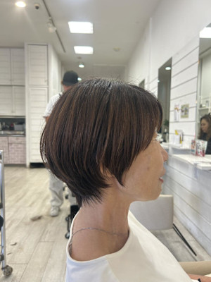 terrace岩政/丸みショート/30代40代/姪浜