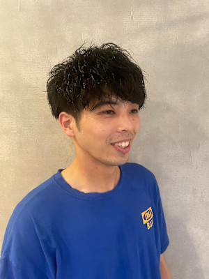 メンズマッシュ×ラフツイスパ