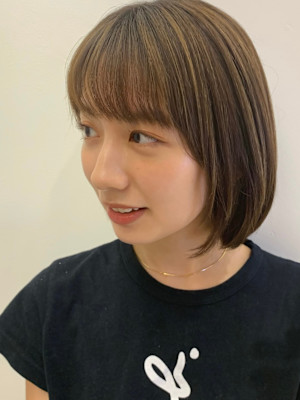 #ボブ #切りっぱなしボブ #レイヤーボブ #くびれボブ 