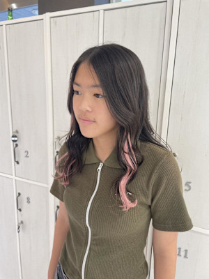 エスクテ／シールエクステ／インナーカラー