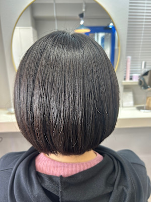 綺麗な内巻きショートボブ♪