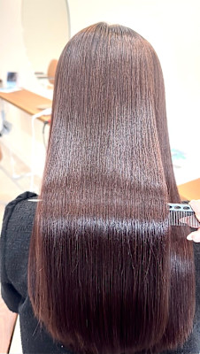 美髪矯正　premium straight