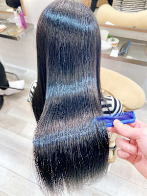 髪質改善ストレート