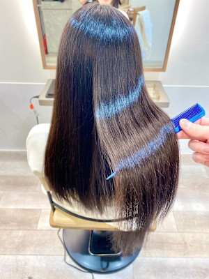 髪質改善ストレート