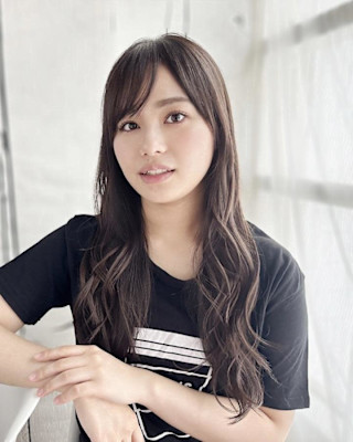 大人可愛いAラインミックスカール