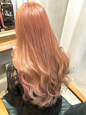 オレンジベージュカラー/ダブルカラー