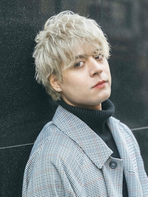 メンズダブルカラーカット