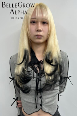 カラー＋エクステ