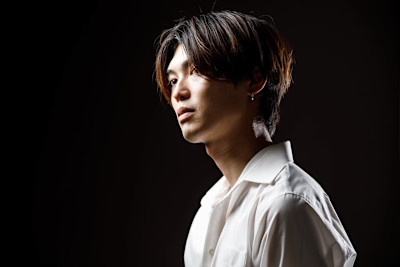 センターパート × 韓国風マッシュウルフ　宇部市/理容室