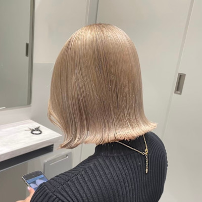 大人気♪透明感たっぷりミルクティーベージュ【府中】