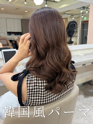 韓国風パーマ/コテ巻き風パーマ/パーマ/デジタルパーマ