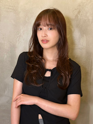 池袋 髪質改善 ロング レイヤー ニュアンスカール♪