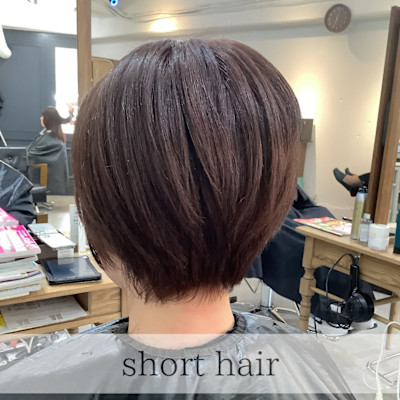 お客様スタイル ナチュラルショート