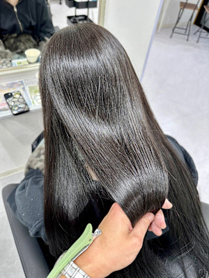 premium髪質改善ストレート