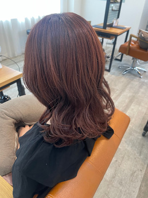 ブリーチなしダブルカラー