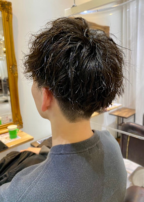 メンズカット パーマ