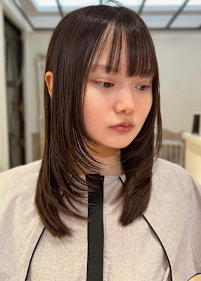 韓国風ワンカールレイヤーミディアム