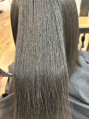 【プレミアム縮毛矯正】髪質改善ストレート