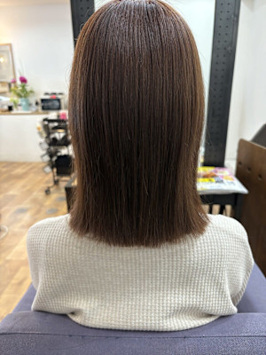 【髪質改善カラー】ショコラブラウン