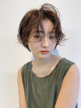 quon 今泉 カットカラーパーマ