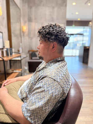 襟足ガッツリツーブロパーマ【ARCH片山】