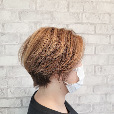 抜け感ショート