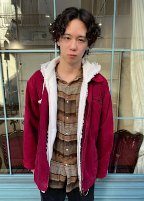 メンズカットパーマ