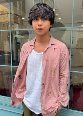 メンズカットパーマ