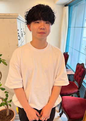 メンズカットパーマ