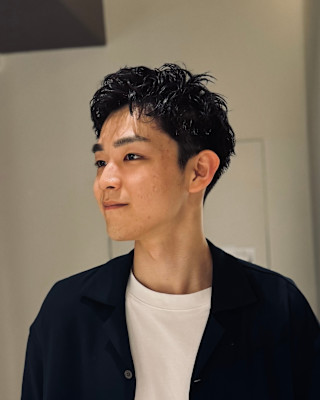 毎朝忙しいビジネスマンの方へ！ピンパーマショート