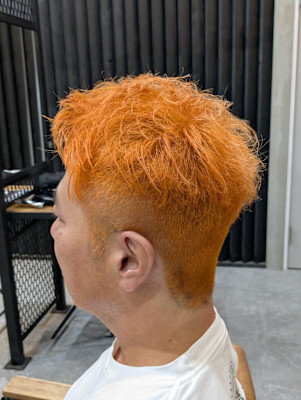 ブリーチオレンジカラー