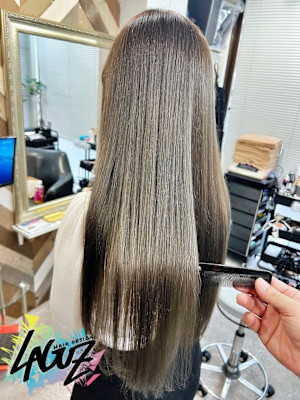 ラテグレージュ × うる艶質感の髪質改善♪ 茅ヶ崎 湘南