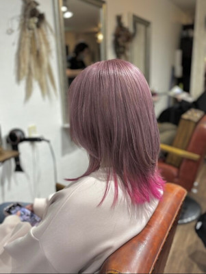 ラベンダー＋ピンク