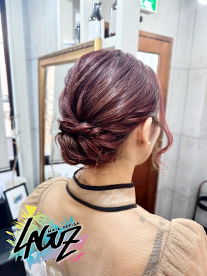 【ヘアセット】 シンプル美人のくるりん上品まとめ髪 /茅ヶ崎
