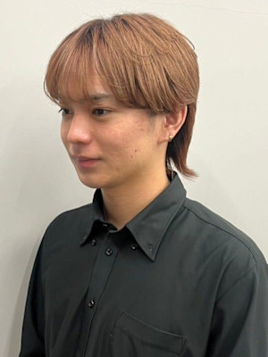 マッシュウルフ ケアブリーチ ブラウンベージュ ハイトーン