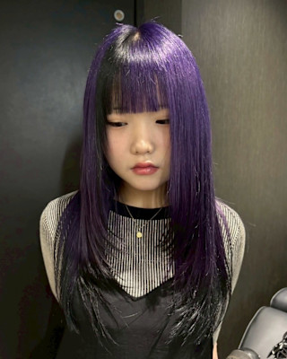 セクションカラー　デザインカラー　ハイトーン　表参道/原宿